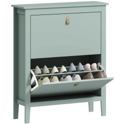 Tumba pentru incaltaminte Homcom 837-578V00GN (Green) Thumb