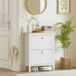 Тумба для обуви Homcom 837-578V00WT (White) Thumb