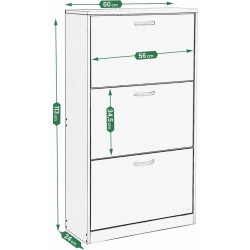 Tumba pentru incaltaminte Jumi CM-316058 (Sonoma Oak) Thumb