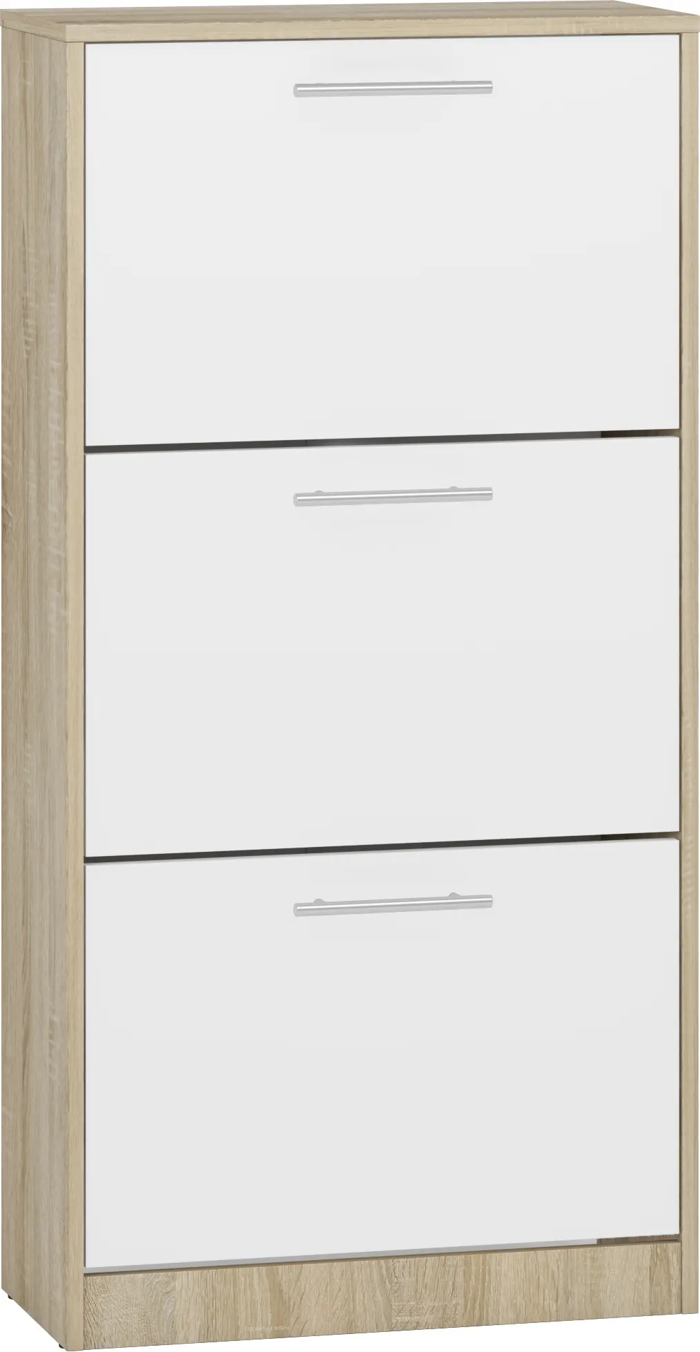 Тумба для обуви Magnusplus Brisbane (Sonoma Oak/White)