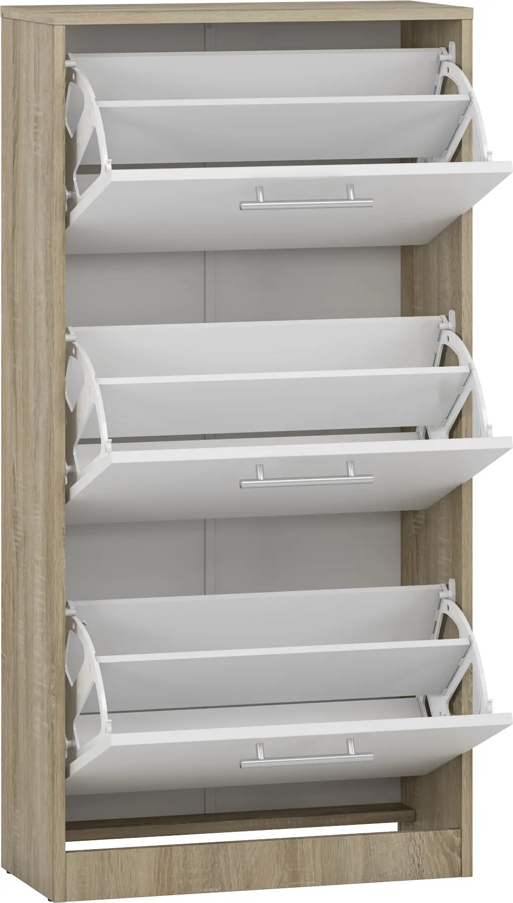 Тумба для обуви Magnusplus Brisbane (Sonoma Oak/White)