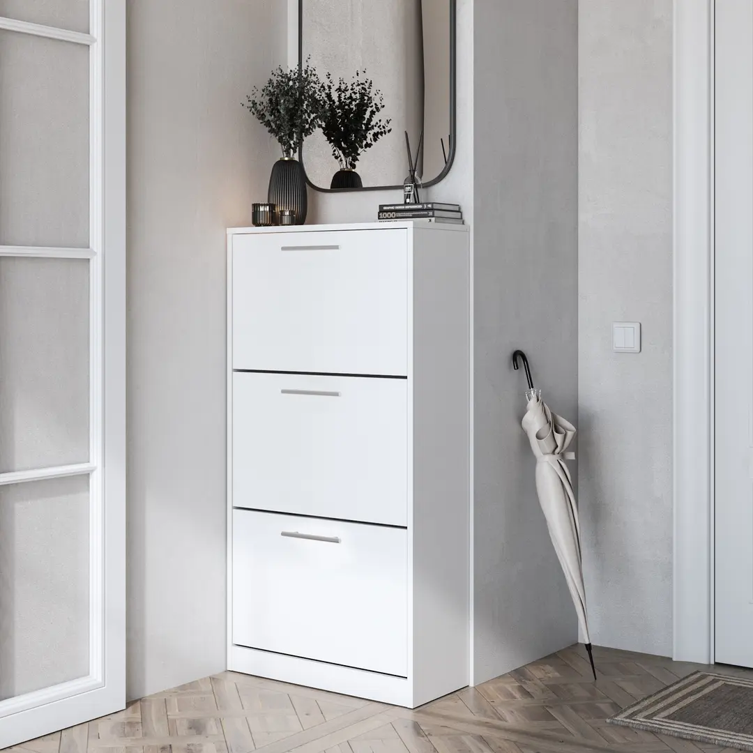 Tumba pentru incaltaminte Magnusplus Brisbane (White)