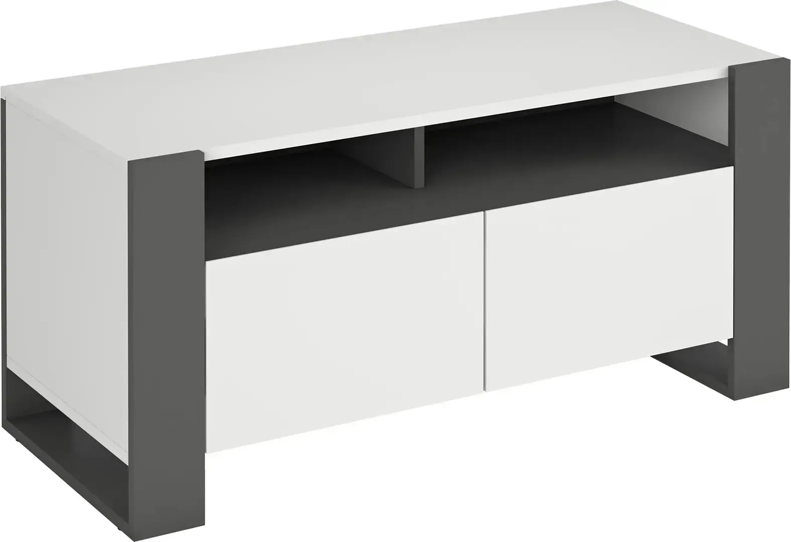 Тумба для обуви Magnusplus Combo 100x46x42 (Graphite/White)