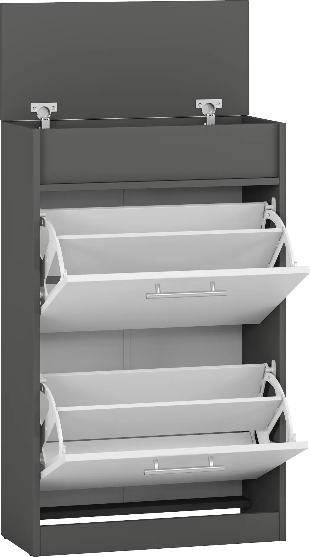 Тумба для обуви Magnusplus Sydney (Graphite/White)