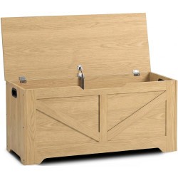 Банкетка для обуви Mebel Elite Margot 100cm (Oak) Thumb