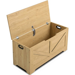 Банкетка для обуви Mebel Elite Margot 100cm (Oak) Thumb