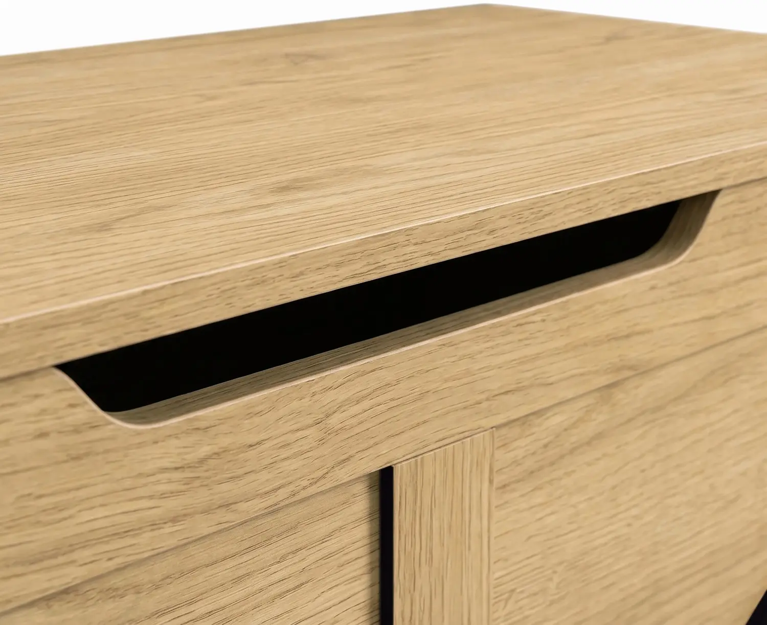 Банкетка для обуви Mebel Elite Margot 100cm (Oak) - 6