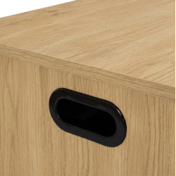 Банкетка для обуви Mebel Elite Margot 100cm (Oak) Thumb
