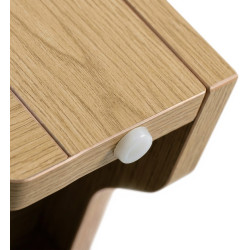 Банкетка для обуви Mebel Elite Margot 100cm (Oak) Thumb