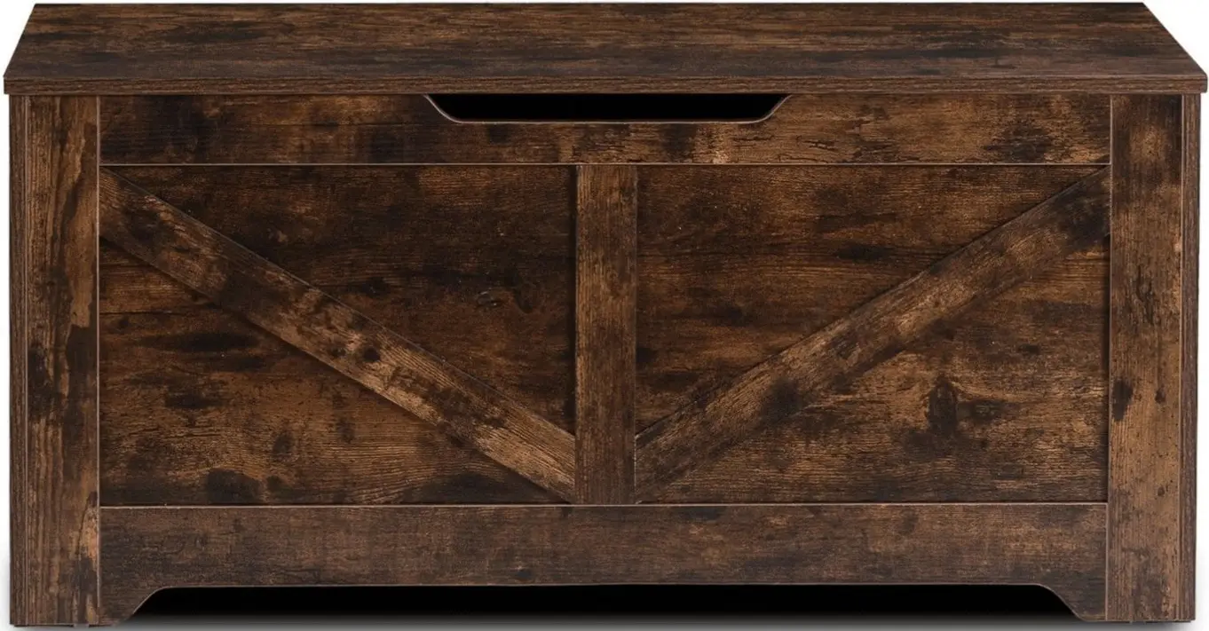 Bancheta pentru incaltaminte Mebel Elite Margot 100cm (Rustic Oak) - 2