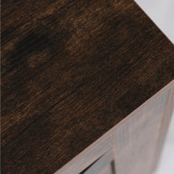 Bancheta pentru incaltaminte Mebel Elite Margot 100cm (Rustic Oak) Thumb