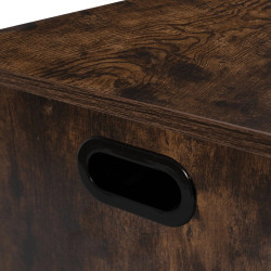 Bancheta pentru incaltaminte Mebel Elite Margot 100cm (Rustic Oak) Thumb