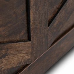 Bancheta pentru incaltaminte Mebel Elite Margot 100cm (Rustic Oak) Thumb