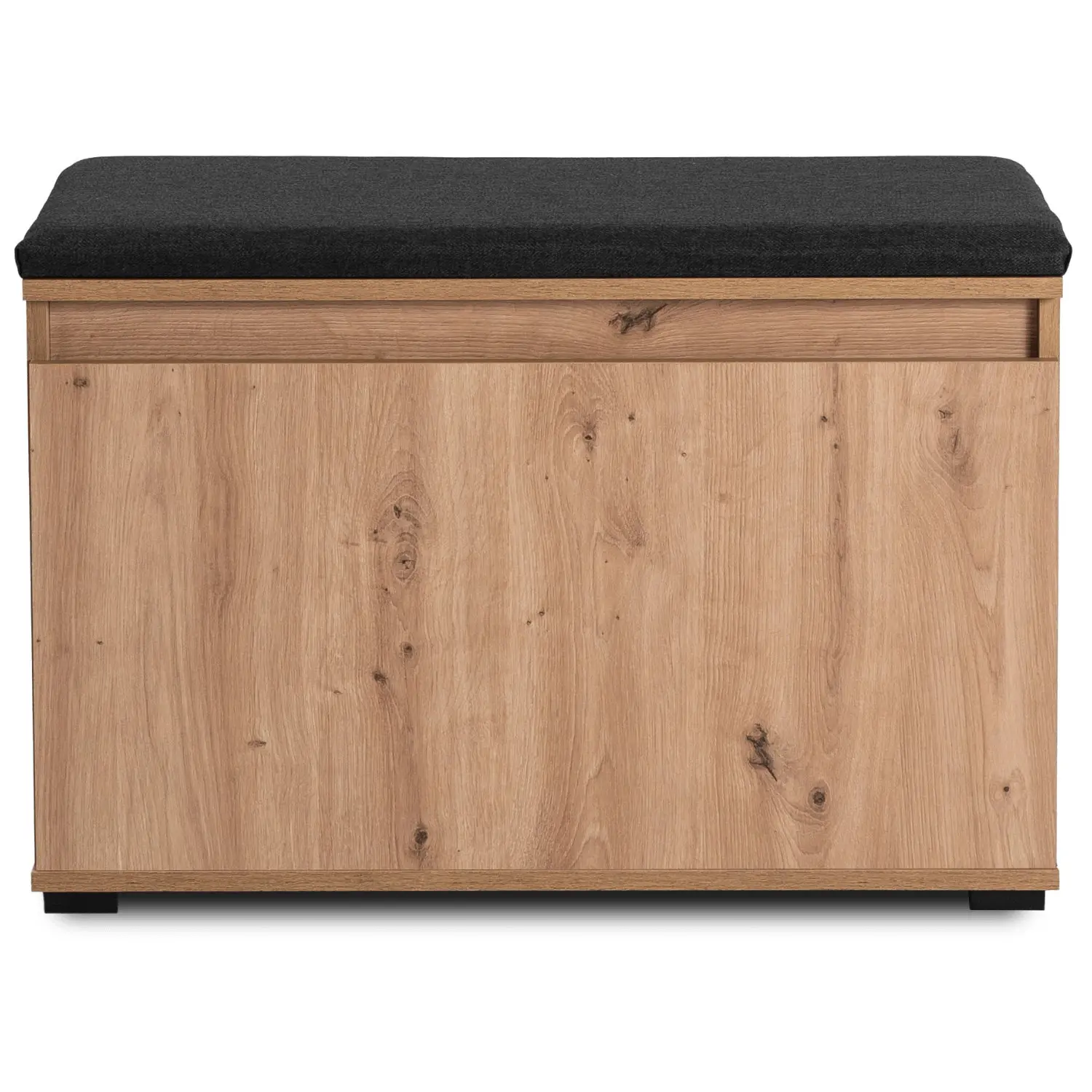 Банкетка для обуви Mebel Elite Prato 80 (Artisan Oak/Graphite) - 4