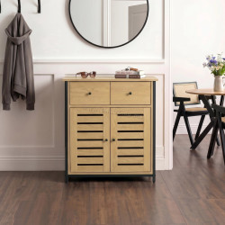 Тумба для обуви Mebel Elite Amaya 70cm (Oak)