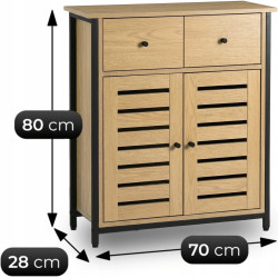 Тумба для обуви Mebel Elite Amaya 70cm (Oak) Thumb