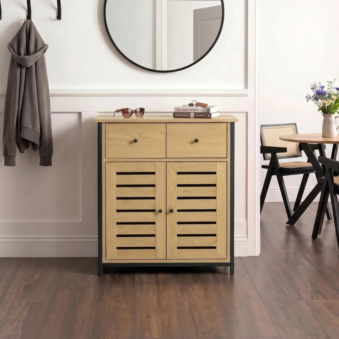 Тумба для обуви Mebel Elite Amaya 70cm (Oak)