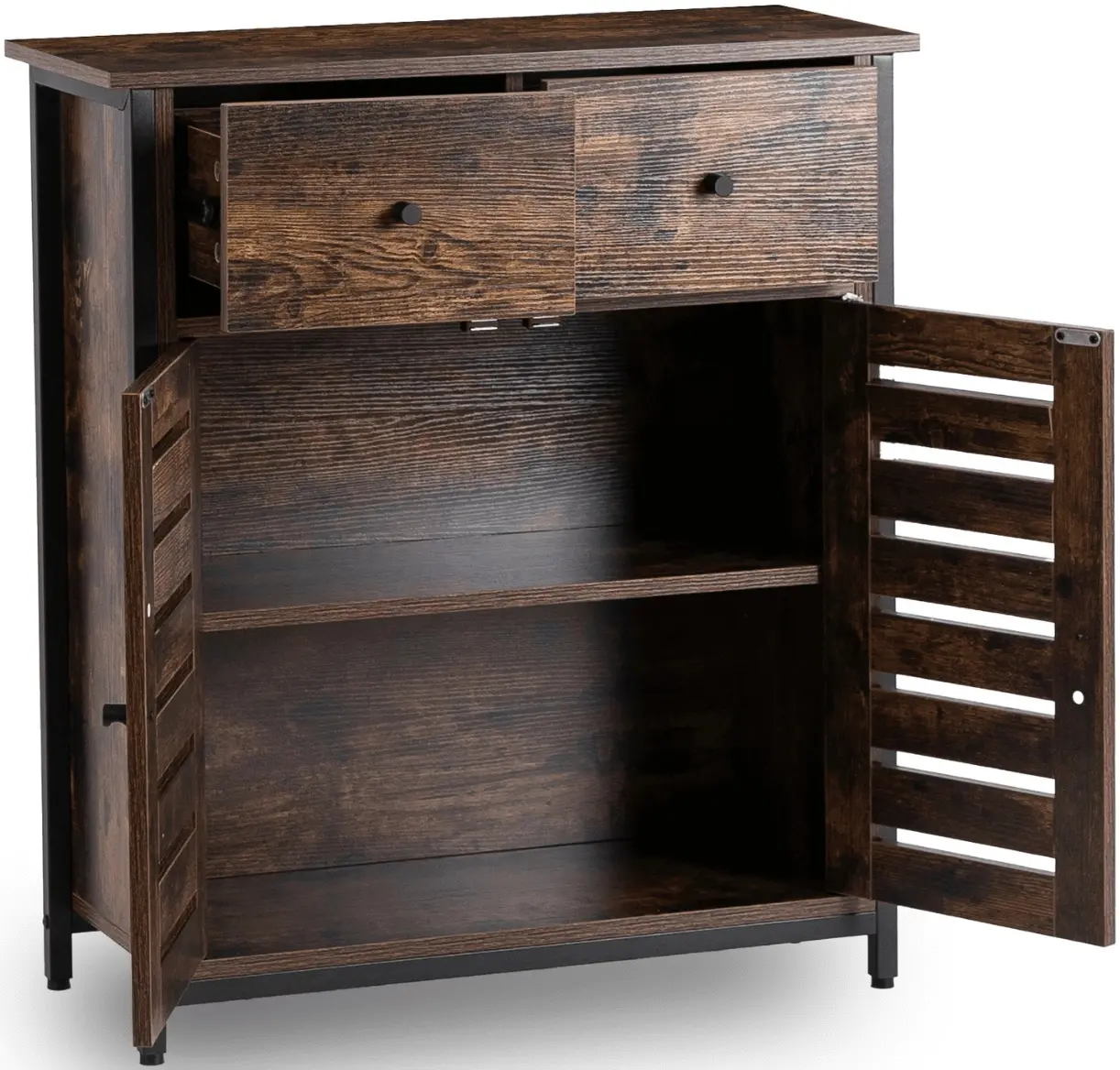 Тумба для обуви Mebel Elite Amaya 70cm (Rustic Oak) - 3