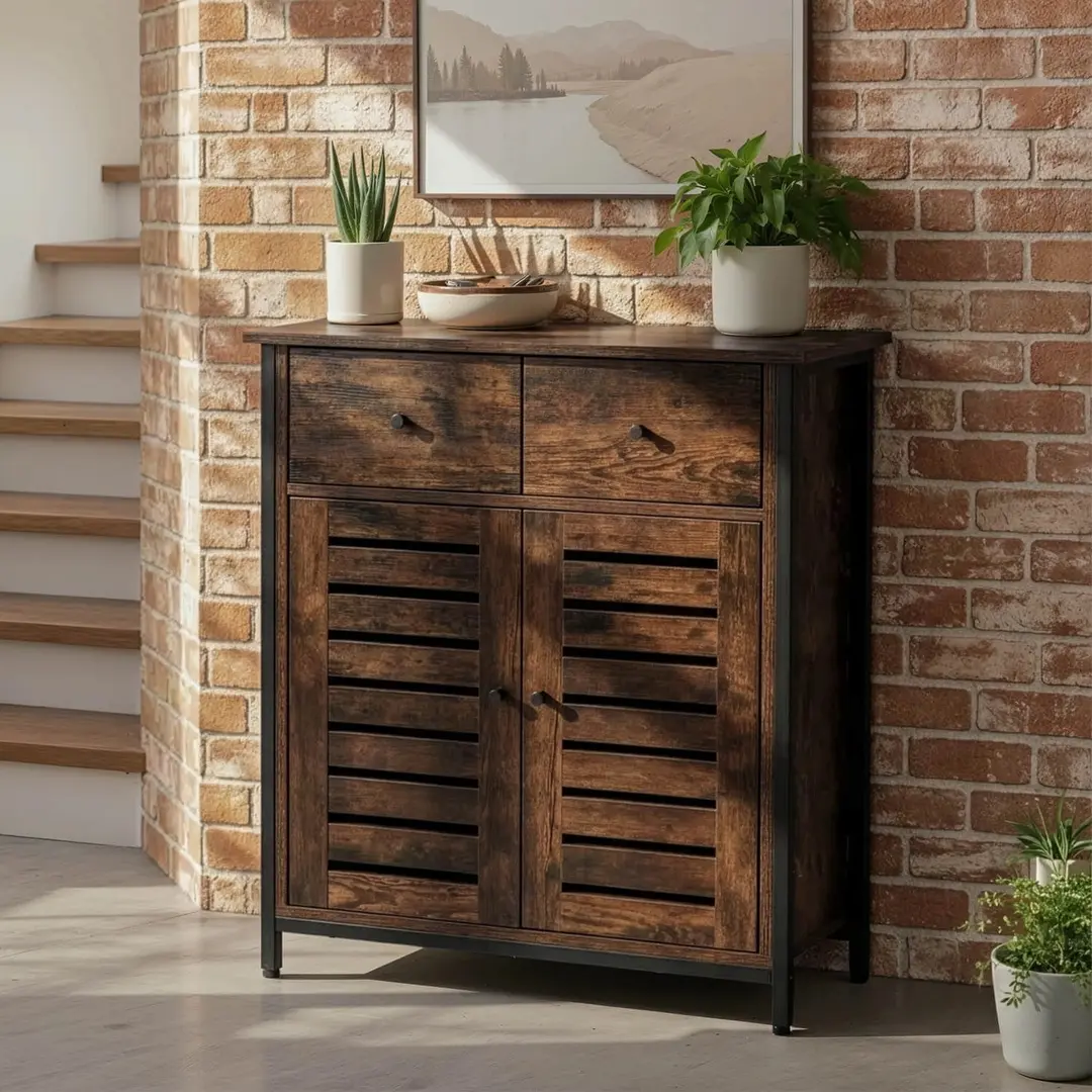 Тумба для обуви Mebel Elite Amaya 70cm (Rustic Oak)