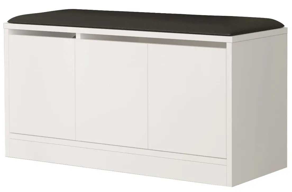 Тумба-банкетка для обуви Mirage Meble Mr2-W (White) - 3