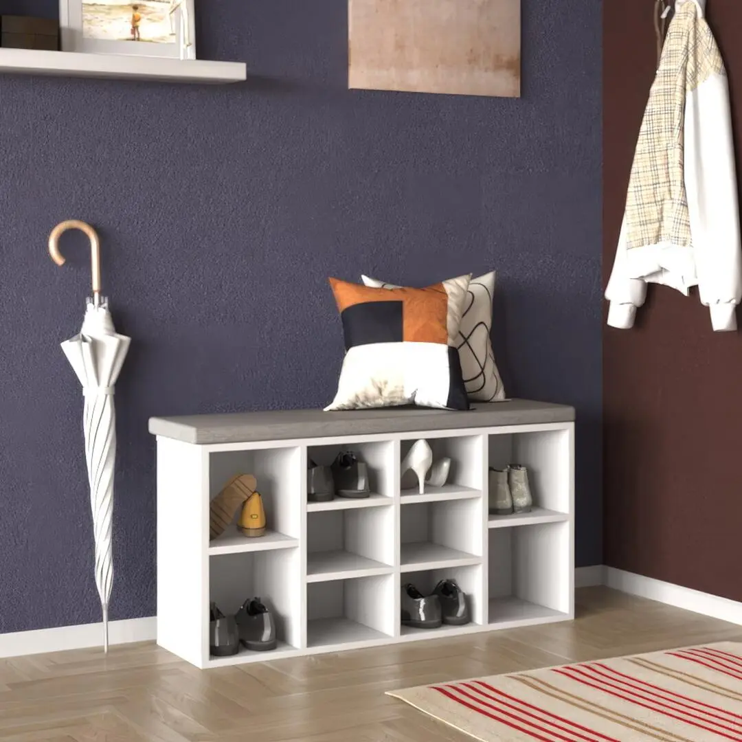 Etajera pentru incaltaminte Mobildor Aspect 105x30x48 (White)