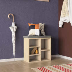 Стеллаж для обуви Mobildor Aspect 54x30x48 (Sonoma Oak)