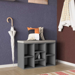 Стеллаж для обуви Mobildor Aspect 79x30x48 (Anthracite)