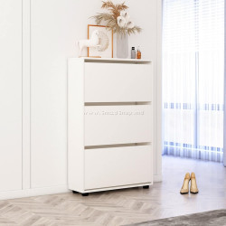 Тумба для обуви Mobildor Leo 100x27x125 (White)