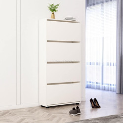 Тумба для обуви Mobildor Leo 100x27x164 (White)