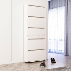 Тумба для обуви Mobildor Leo 100x27x203 (White)