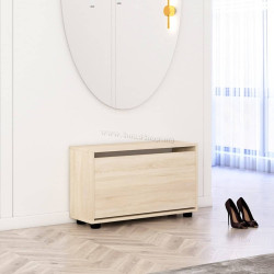 Тумба для обуви Mobildor Leo 100x27x47 (Sonoma Oak)