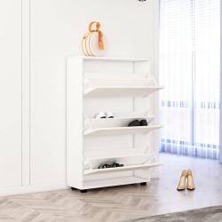 Tumba pentru incaltaminte Mobildor Leo 70x27x125 (Sonoma Oak/Anthracite) Thumb