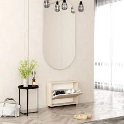 Tumba pentru incaltaminte Mobildor Leo Slim 100x47x16 (Sonoma Oak) Thumb