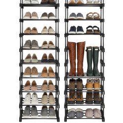 Стеллаж для обуви Ruhhy 45x30x174 (Black) Thumb