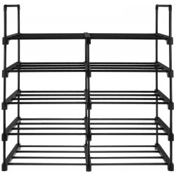 Стеллаж для обуви Ruhhy 45x30x174 (Black) Thumb