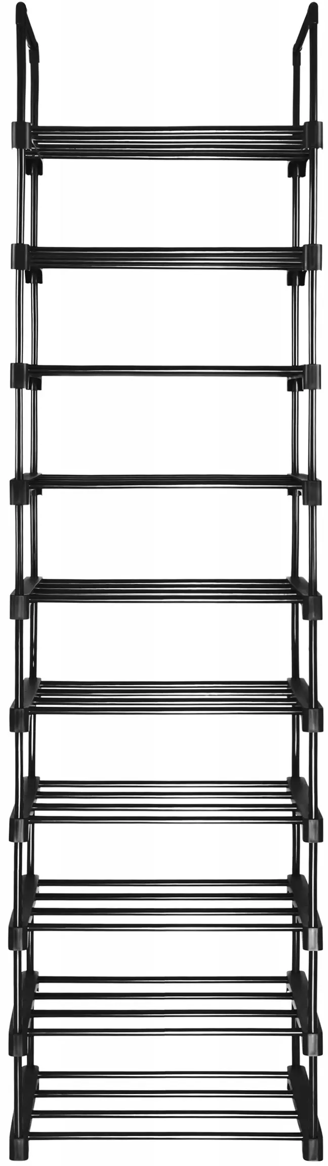 Стеллаж для обуви Ruhhy 45x30x174 (Black) - 7