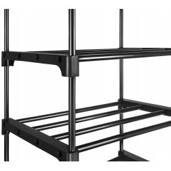 Стеллаж для обуви Ruhhy 45x30x174 (Black) Thumb