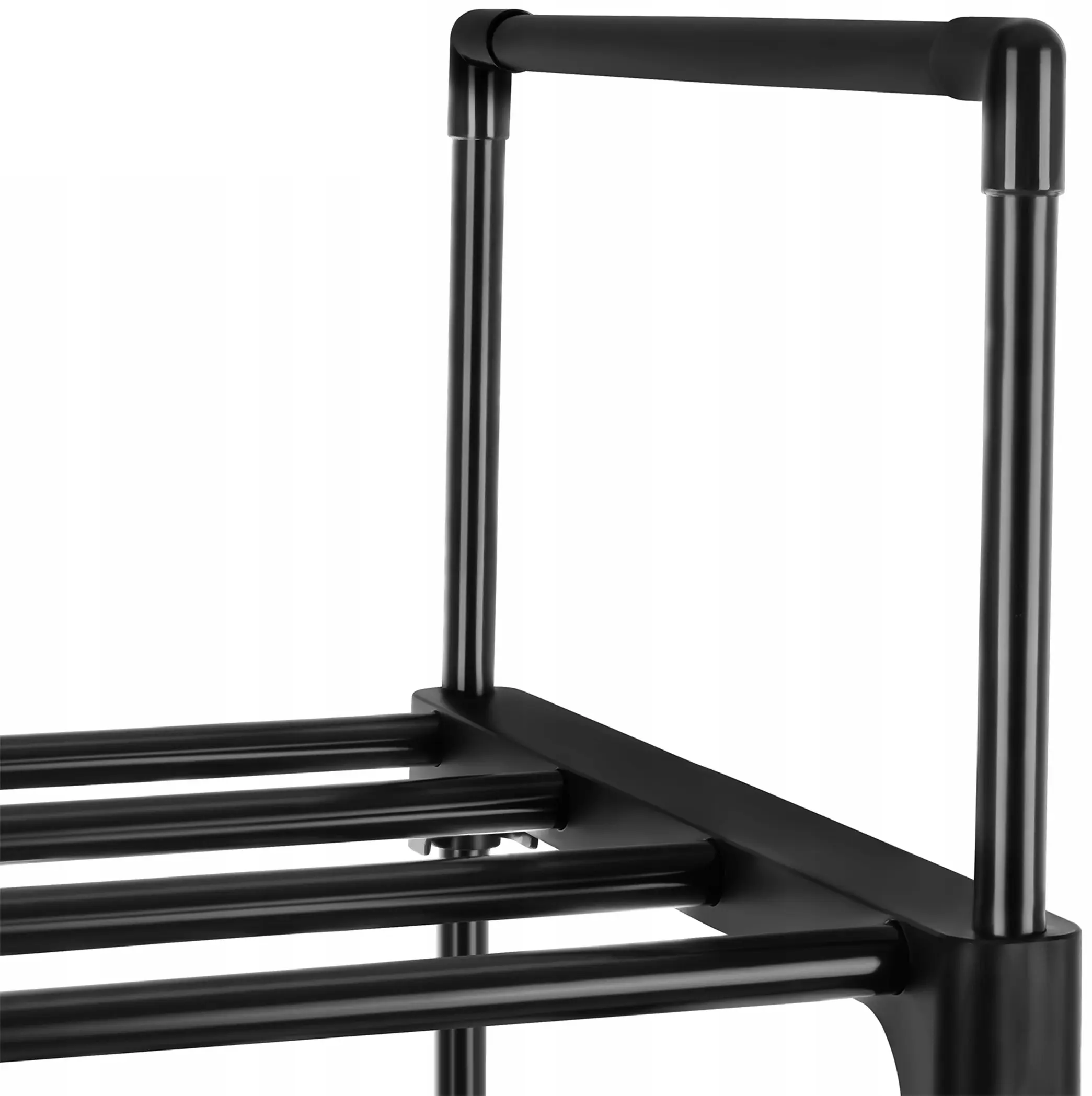 Стеллаж для обуви Ruhhy 45x30x174 (Black) - 9