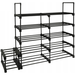 Стеллаж для обуви Ruhhy 45x30x174 (Black) Thumb