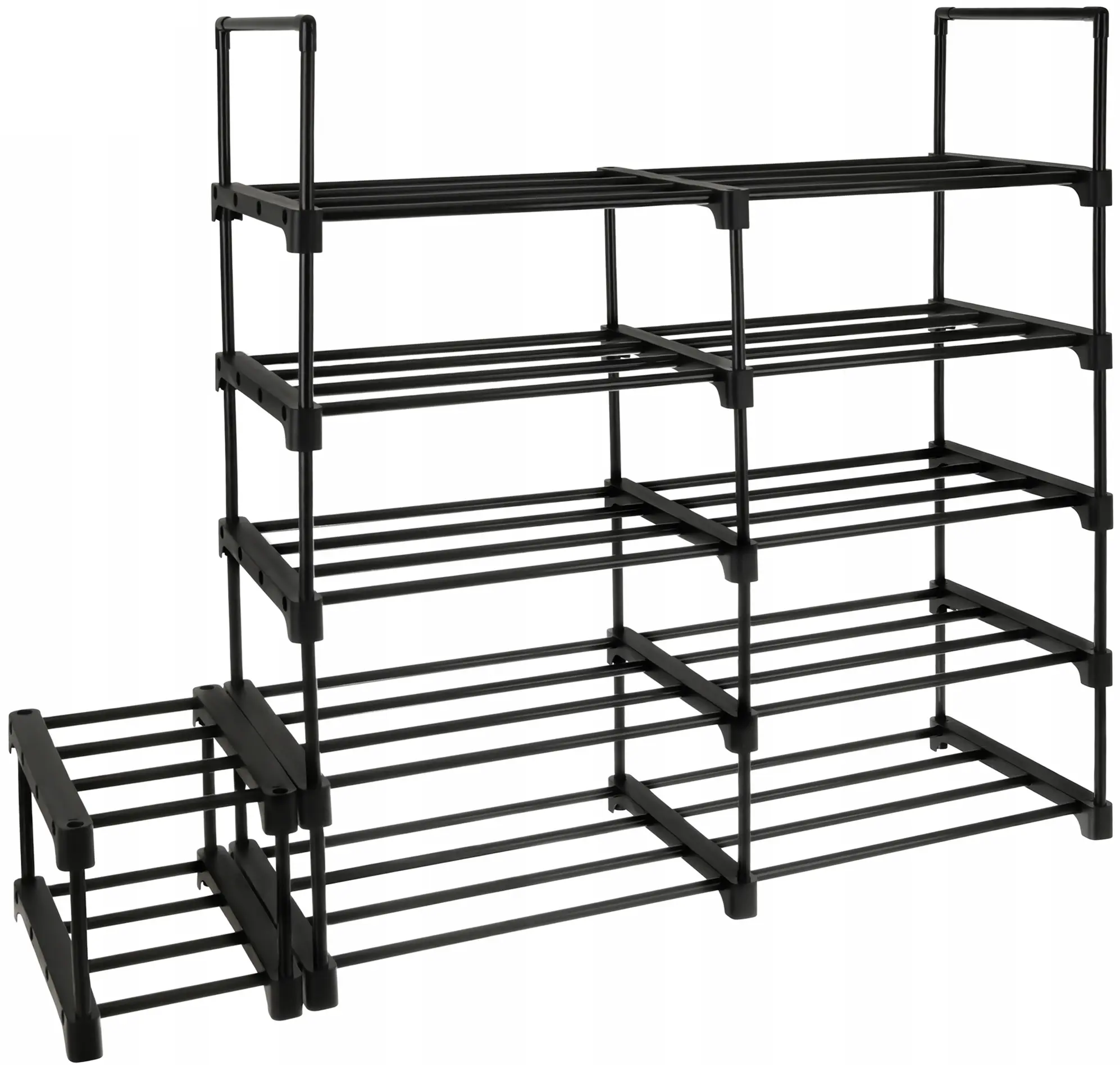 Стеллаж для обуви Ruhhy 45x30x174 (Black) - 10