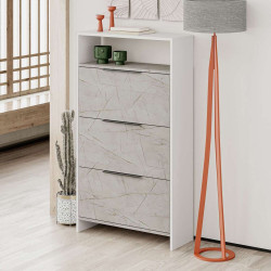 Тумба для обуви Showdeko Kaju (Grey/White) Thumb