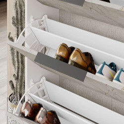 Тумба для обуви Showdeko Kaju (Grey/White) Thumb
