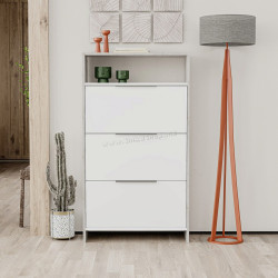 Тумба для обуви Showdeko Kaju (White/Grey)