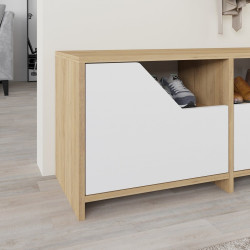 Тумба для обуви Showdeko Nexus (Oak/White) Thumb