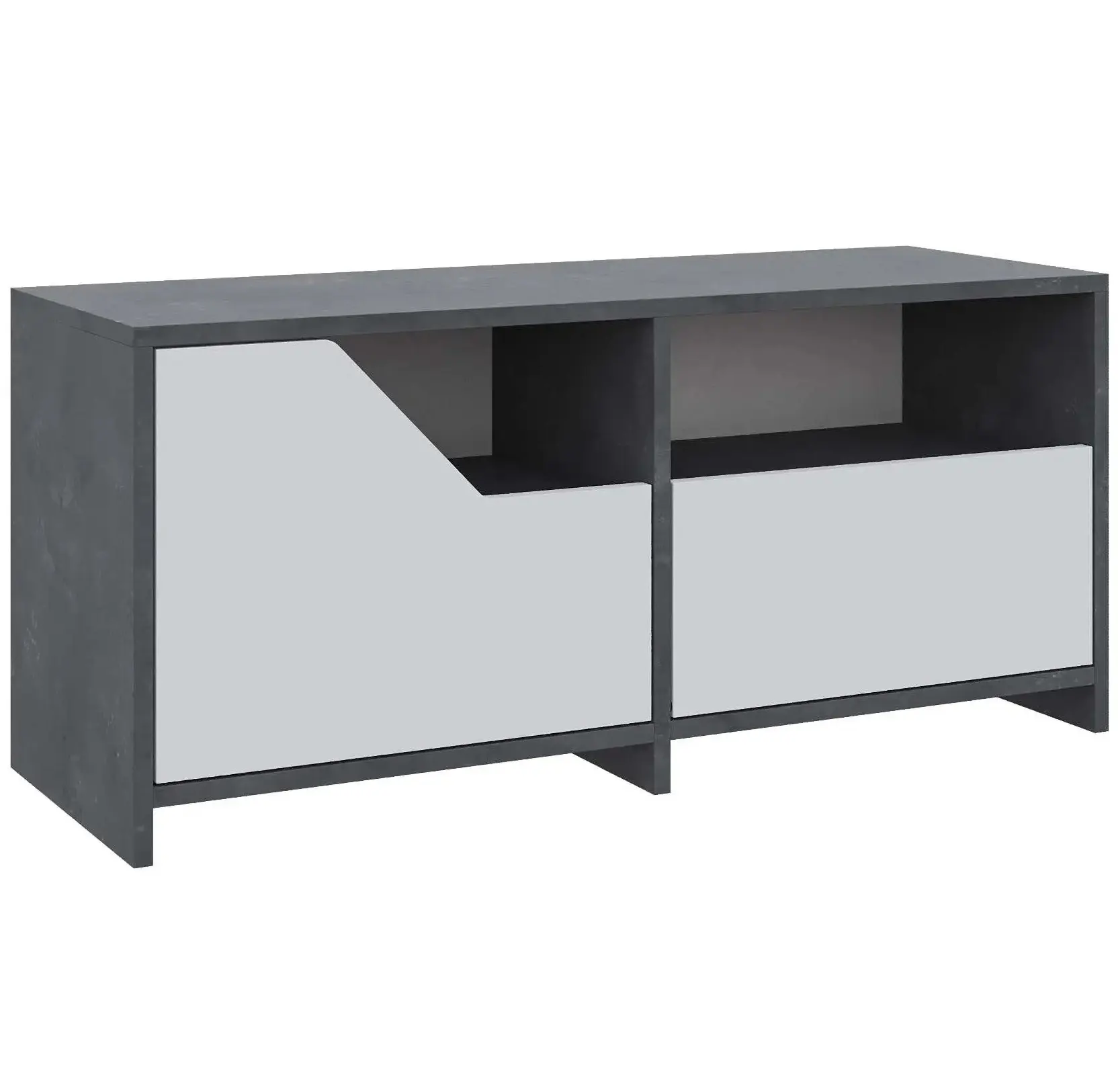 Тумба для обуви Showdeko Nexus (Retro Grey/White) - 5