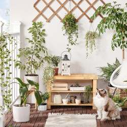 Bancheta-etajera pentru incaltaminte Songmics LBS04N (Bamboo) Thumb