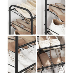 Стеллаж для обуви Songmics LMR067B01 (Black) Thumb