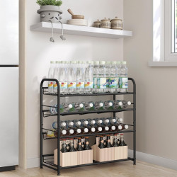 Стеллаж для обуви Songmics LMR067B01 (Black) Thumb