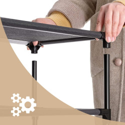 Etajera pentru incaltaminte Songmics LSR24BK (Black) Thumb