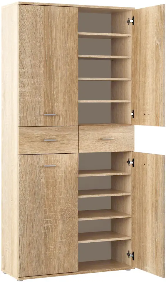 Dulap pentru incaltaminte Tempo Kondela Vilot (Sonoma Oak) - 3